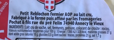 Reblochon de Savoie, 450gr