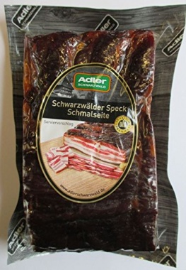 Adler Schwarzwlder Speck Schmalseite (Bauch) ca. 400g