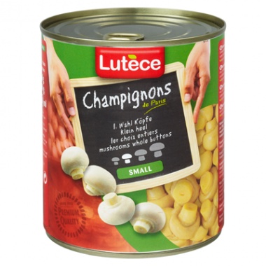 Lutce Champignons 1. Wahl, kleine Kpfe 850 ml Dose