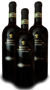 Predella Brunello di Montalcino D.O.C.G 3 x 0,75