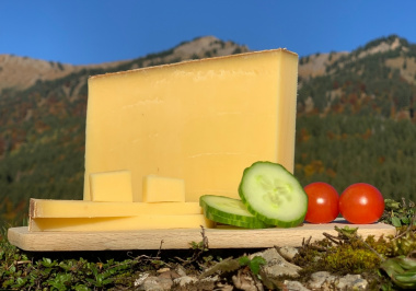 Tiroler Bergkse, 12-Monate gereift, 50% Fett i. Tr. 500g Stck