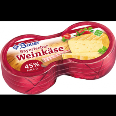 Weinkse - Knirps 45 % Fett 4 Stck  62,5 g - 2 x 125 g Packung