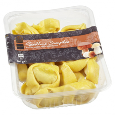 Tressini Tortellone Steinpilze gefllte Pasta-Spezialitt 500 g Packung