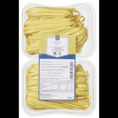 Tagliatelle frische Eiernudeln, 2x500g - 1,00 kg Packung