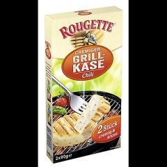 Rougette Grillkse Chili gekhlt, 55 % Fett i.Tr. 4 Stck  90 g - 360 g