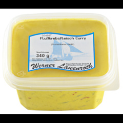 Werner Lauenroth Flusskrebsfleisch Curry mit Ananas + Mango 340 g Becher