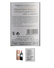 2021 PRIMITIVO Doppelmagnum I.G.T. Puglia in 1er Holzkiste 3,0L